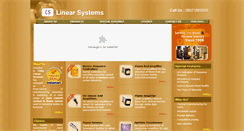 Desktop Screenshot of linearsystemindia.com